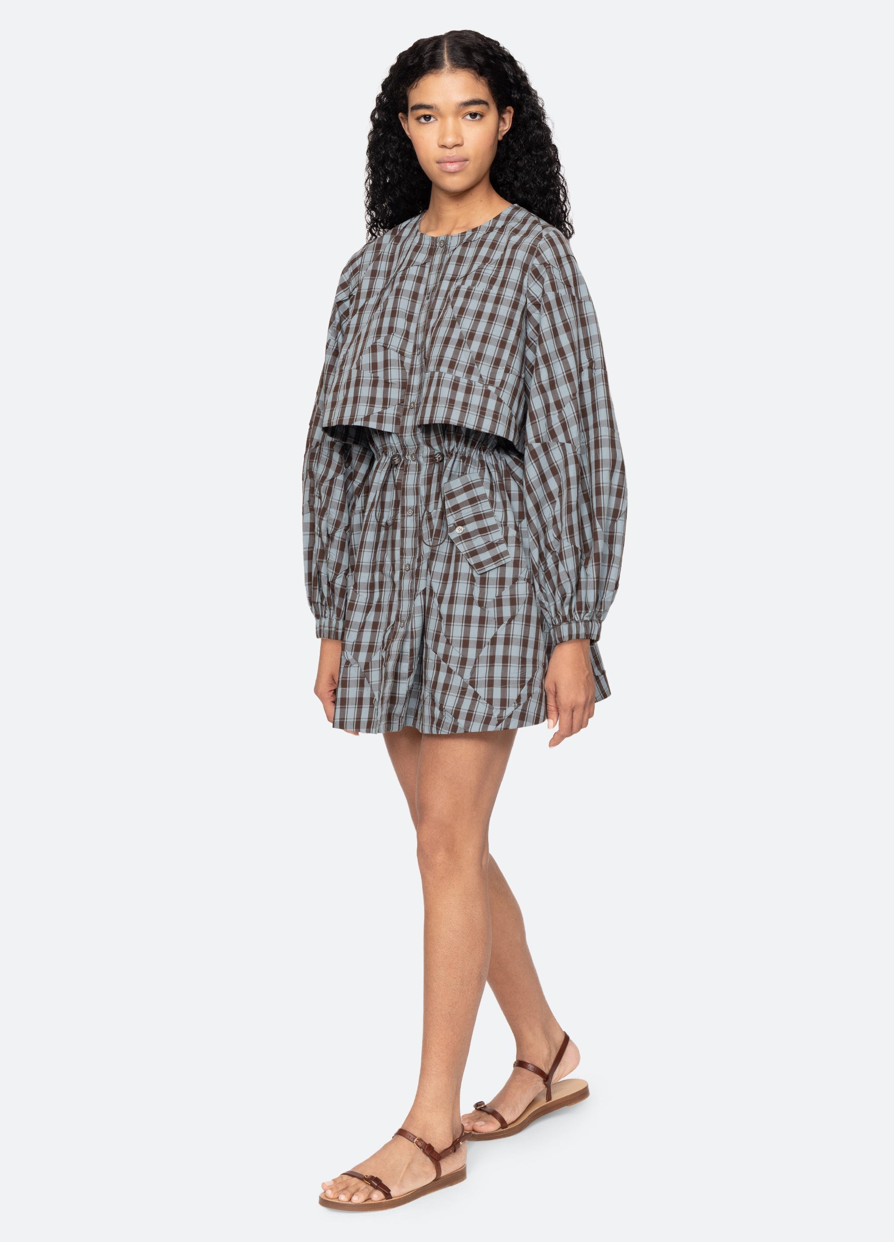 Ophelia Mini Dress Blue / Sea New York Near me