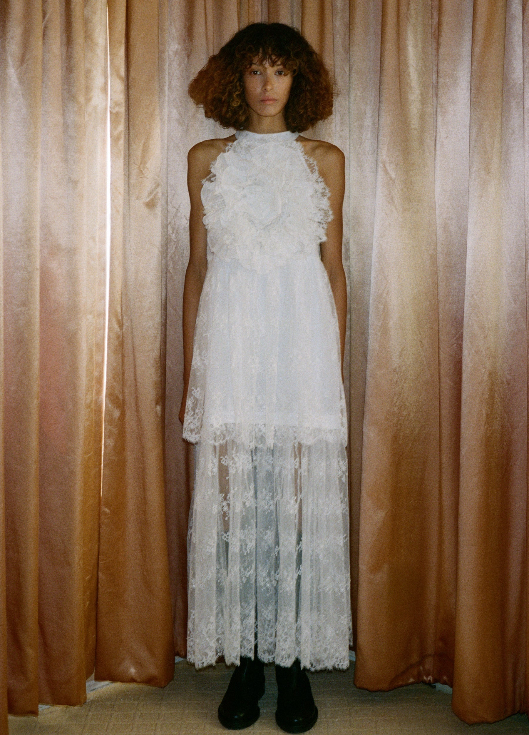 Holden Dress White / Sea New York