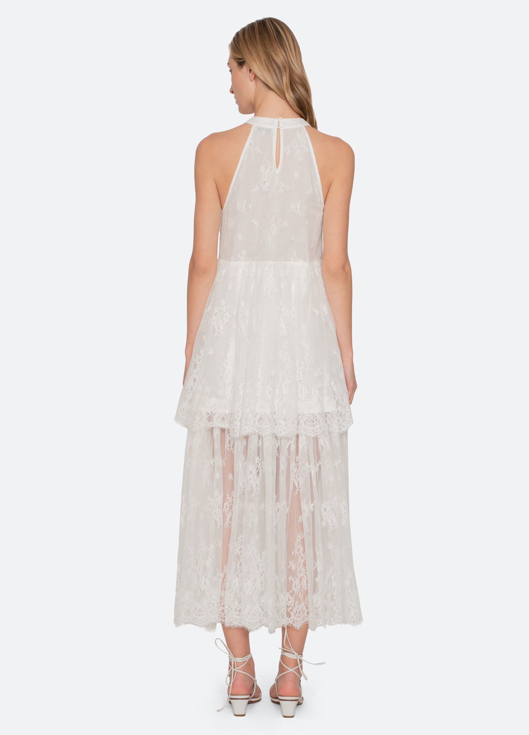 Holden Dress White / Sea New York