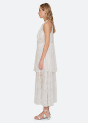 Holden Dress White / Sea New York