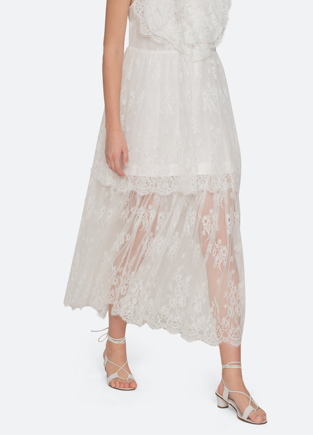 Holden Dress White / Sea New York