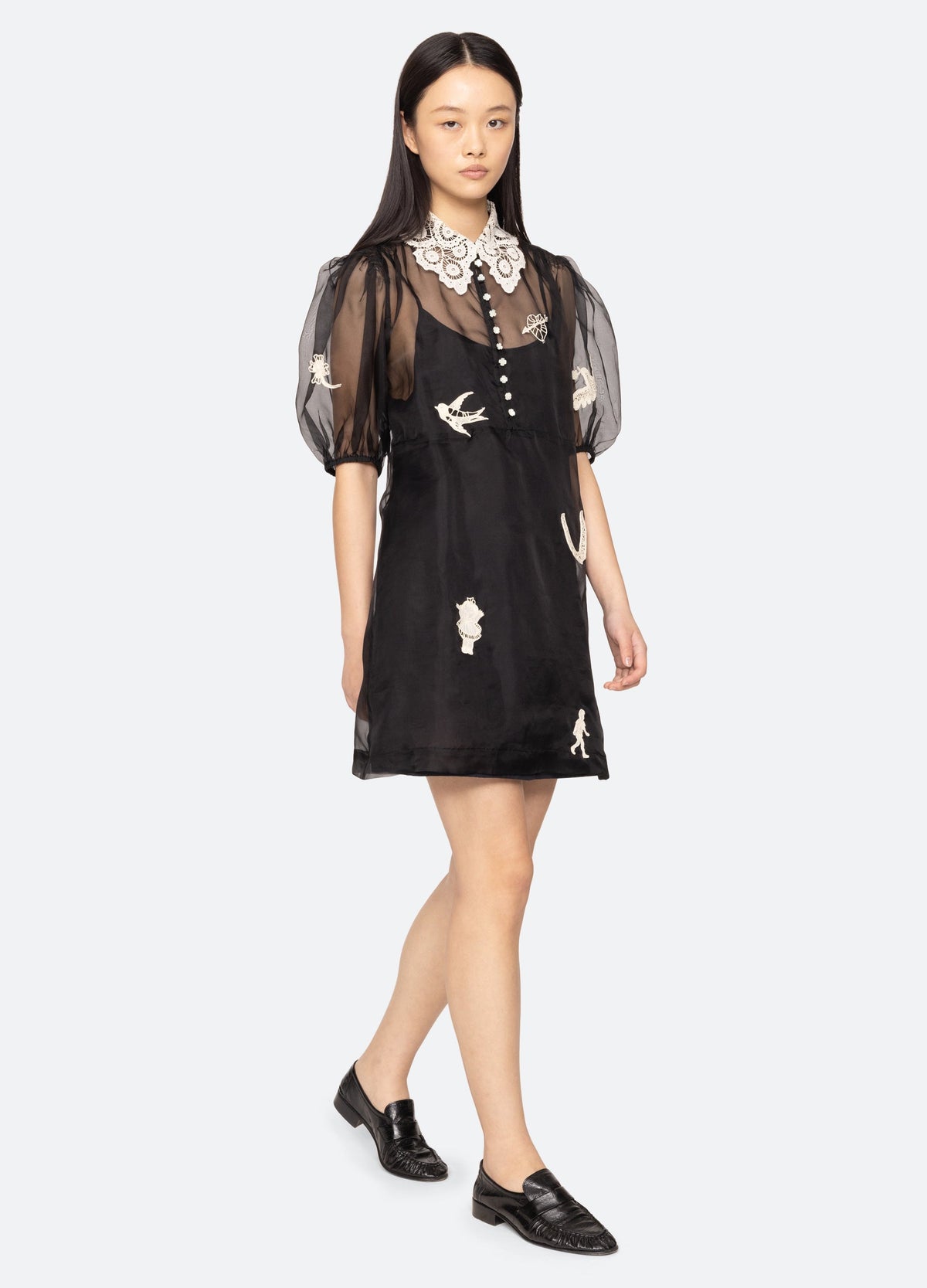 Ellison Mini Dress Black / Sea New York Online