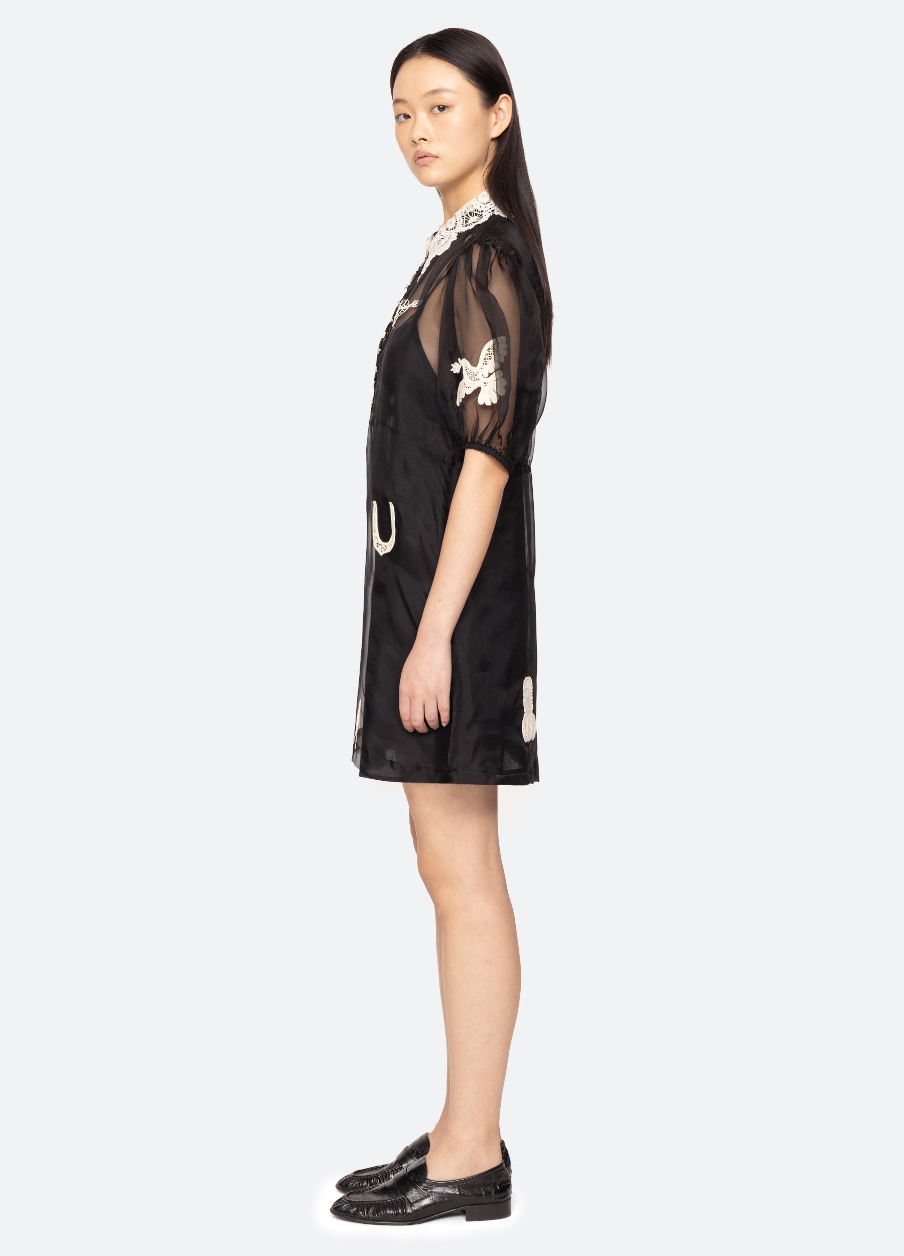 Ellison Mini Dress Black / Sea New York Online