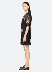 Ellison Mini Dress Black / Sea New York Online
