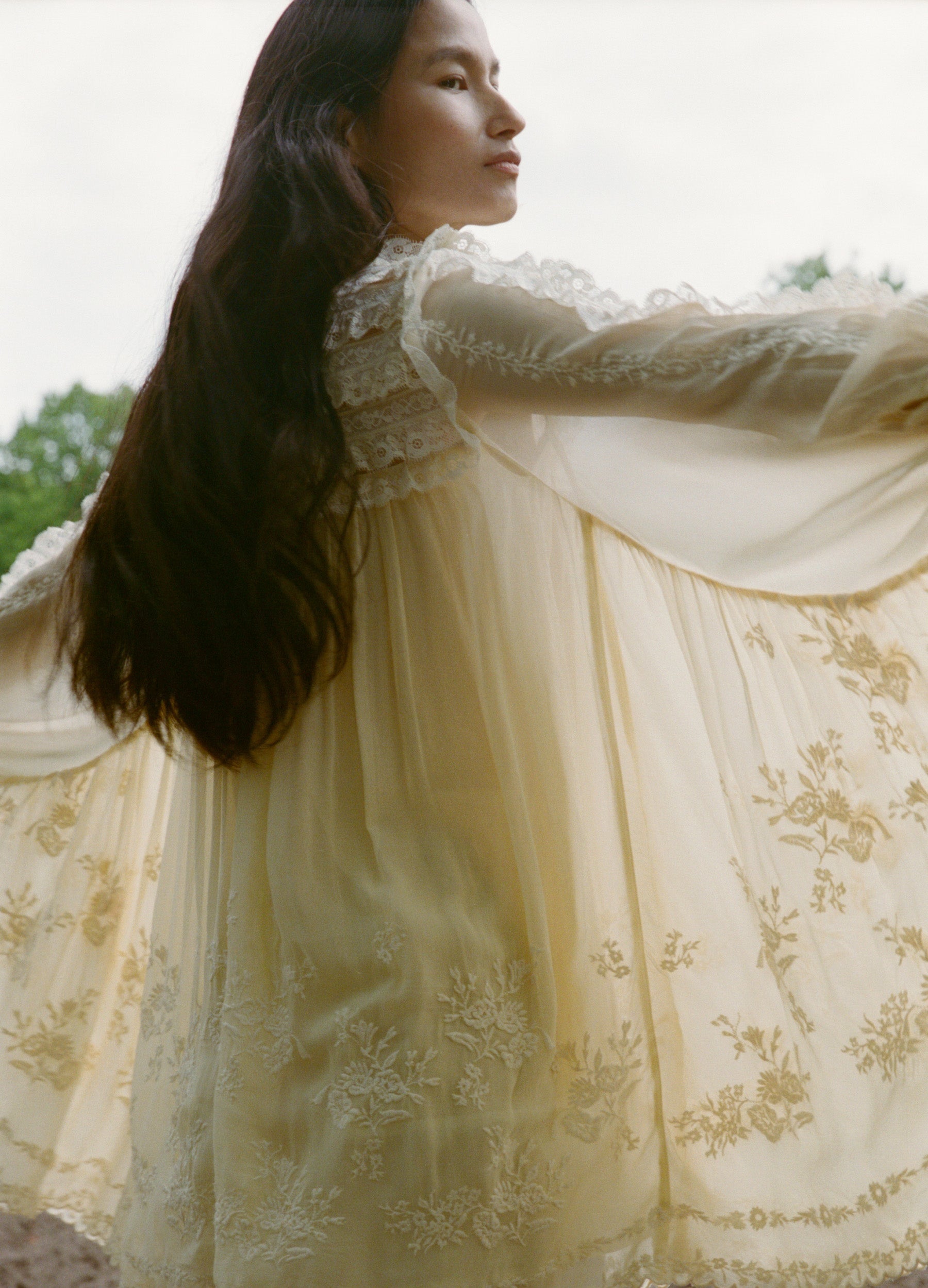 Ayda Dress Cream / Sea New York Outlet