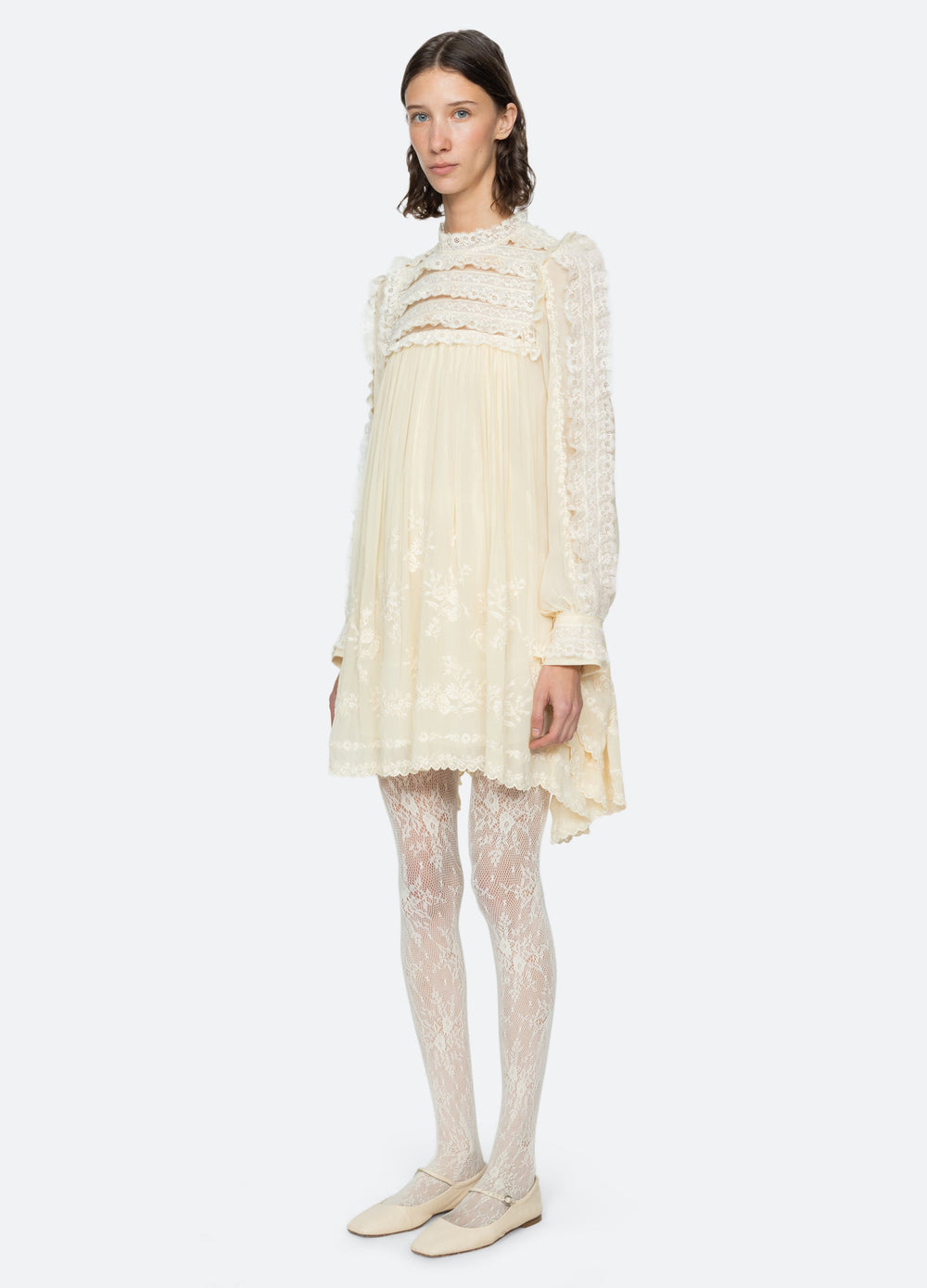 Ayda Dress Cream / Sea New York Outlet