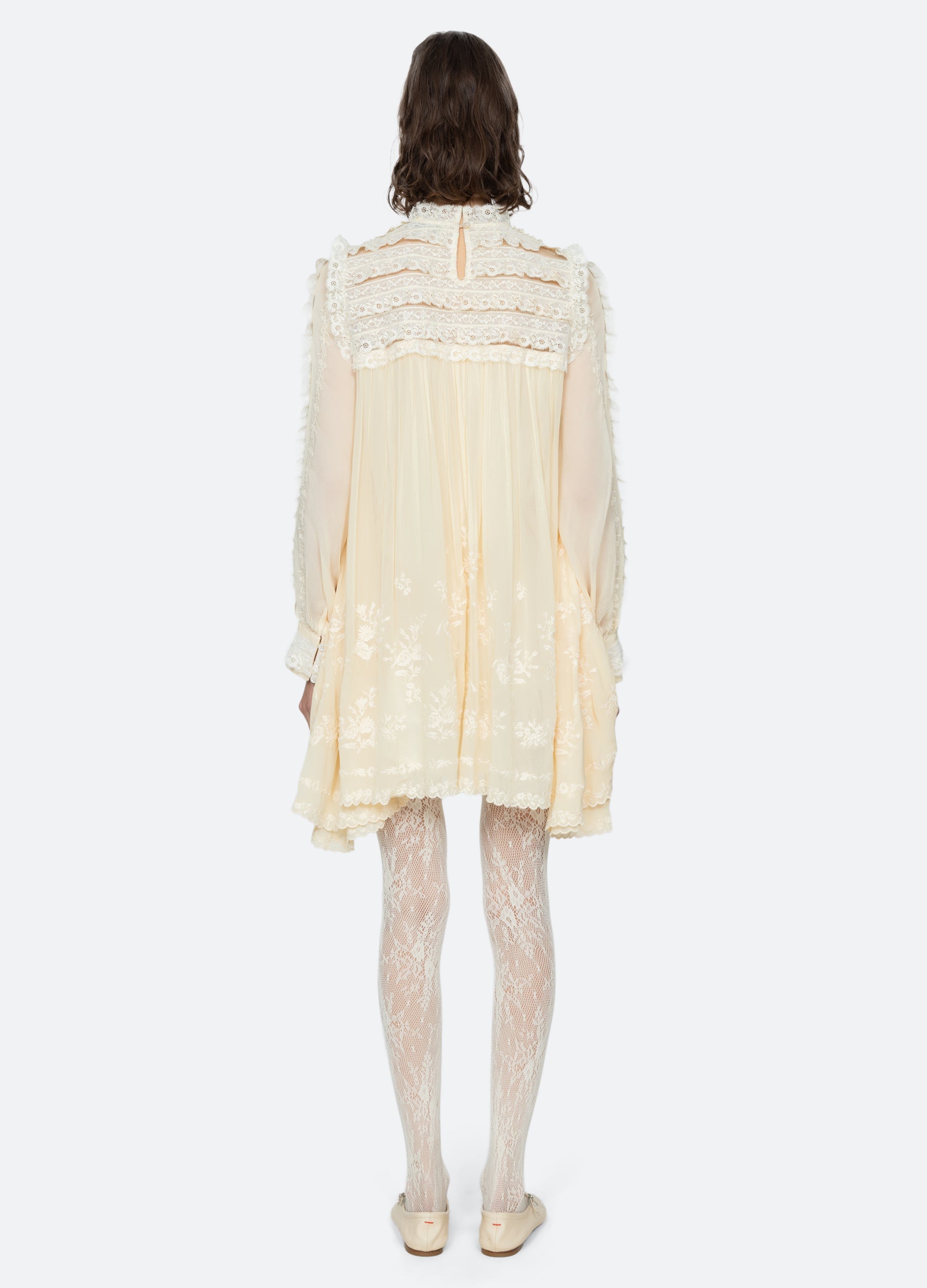 Ayda Dress Cream / Sea New York Outlet