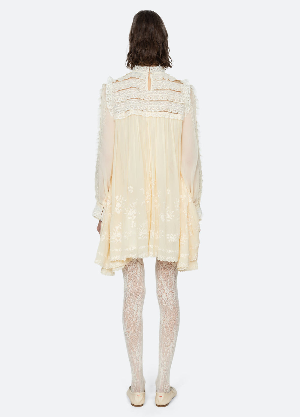 Ayda Dress Cream / Sea New York Outlet
