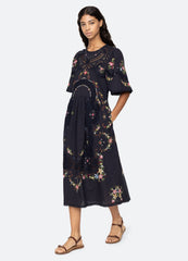 Edwina S/S Dress Navy / Sea New York Near me