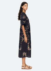 Edwina S/S Dress Navy / Sea New York Near me