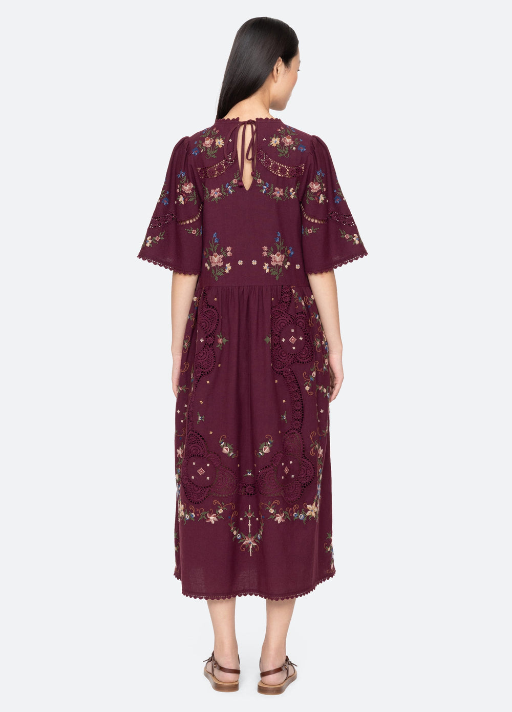 Edwina S/S Dress Navy / Sea New York