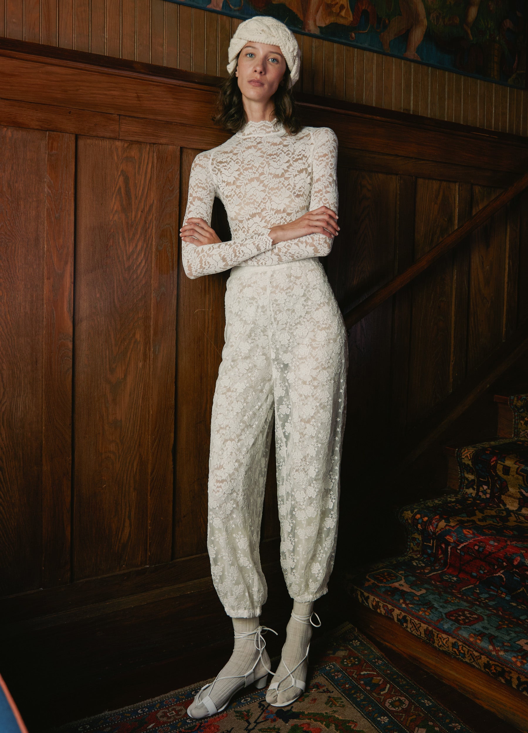 Lilian Catsuit Cream / Sea New York Sale