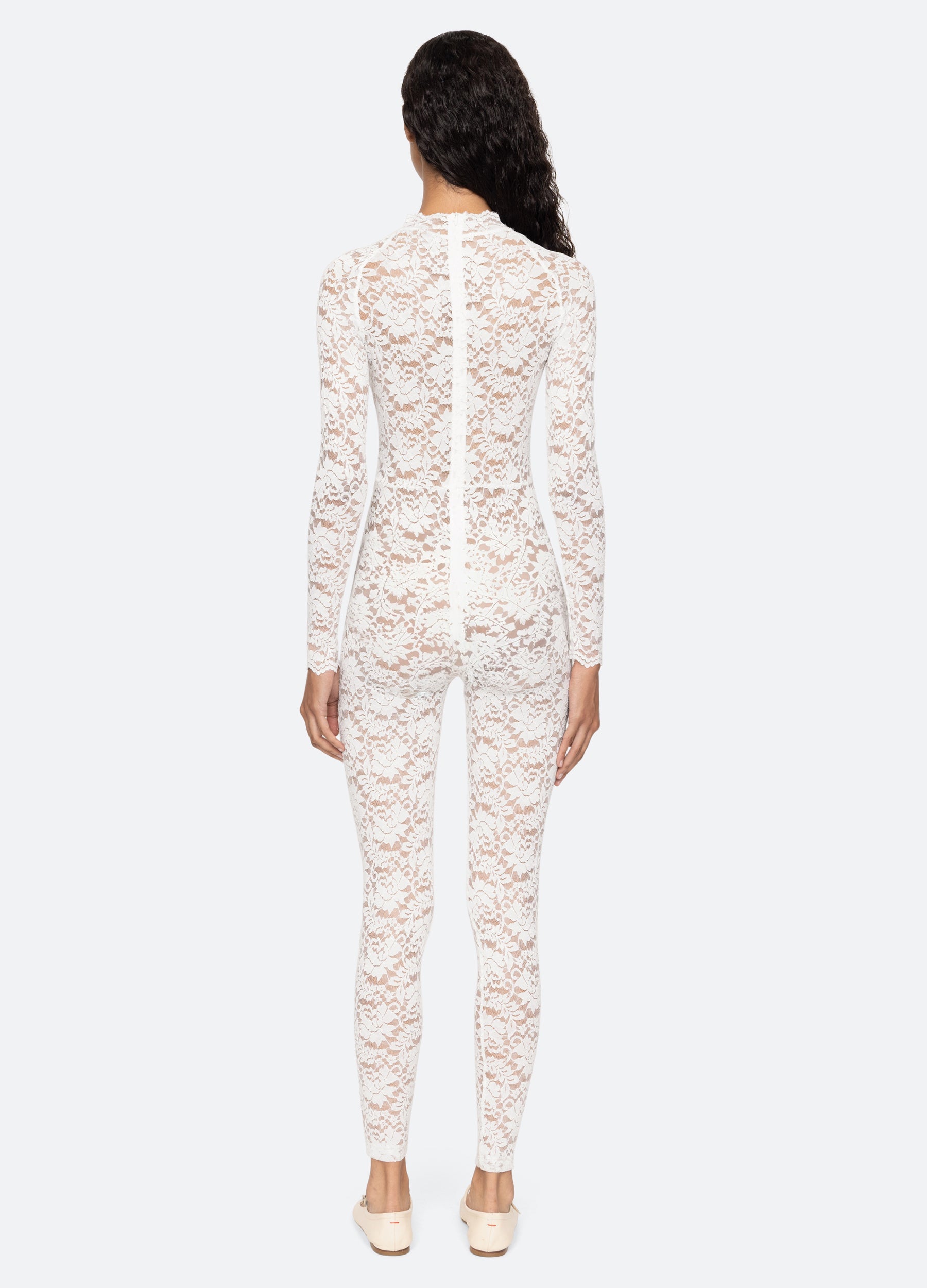 Lilian Catsuit Cream / Sea New York Sale