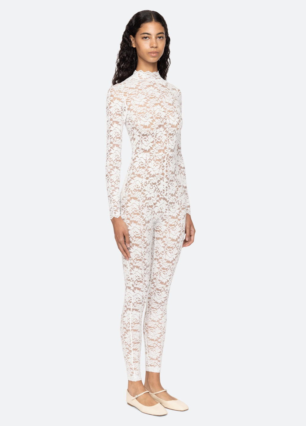 Lilian Catsuit Cream / Sea New York Sale