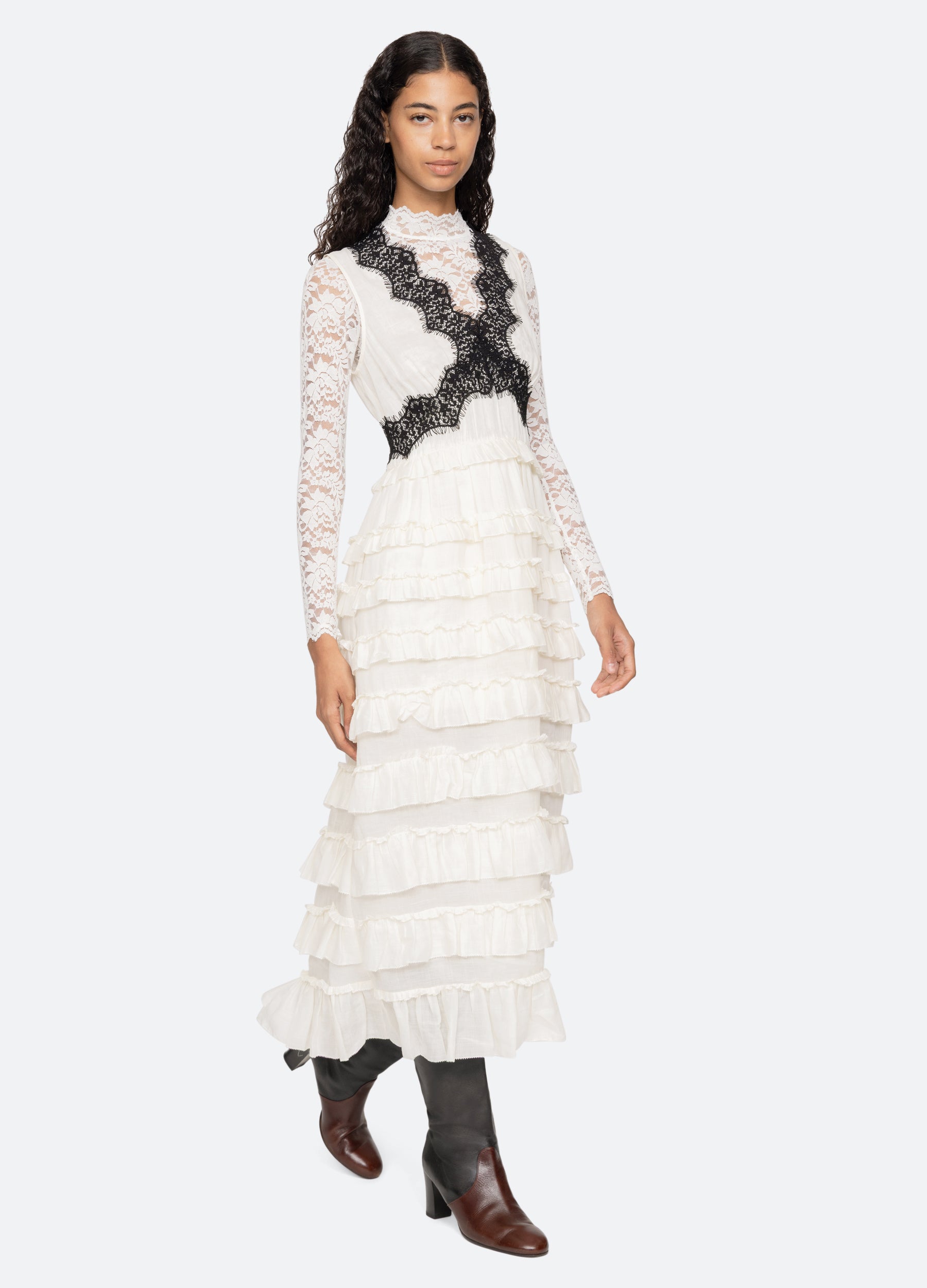 Lilian Catsuit Cream / Sea New York Sale