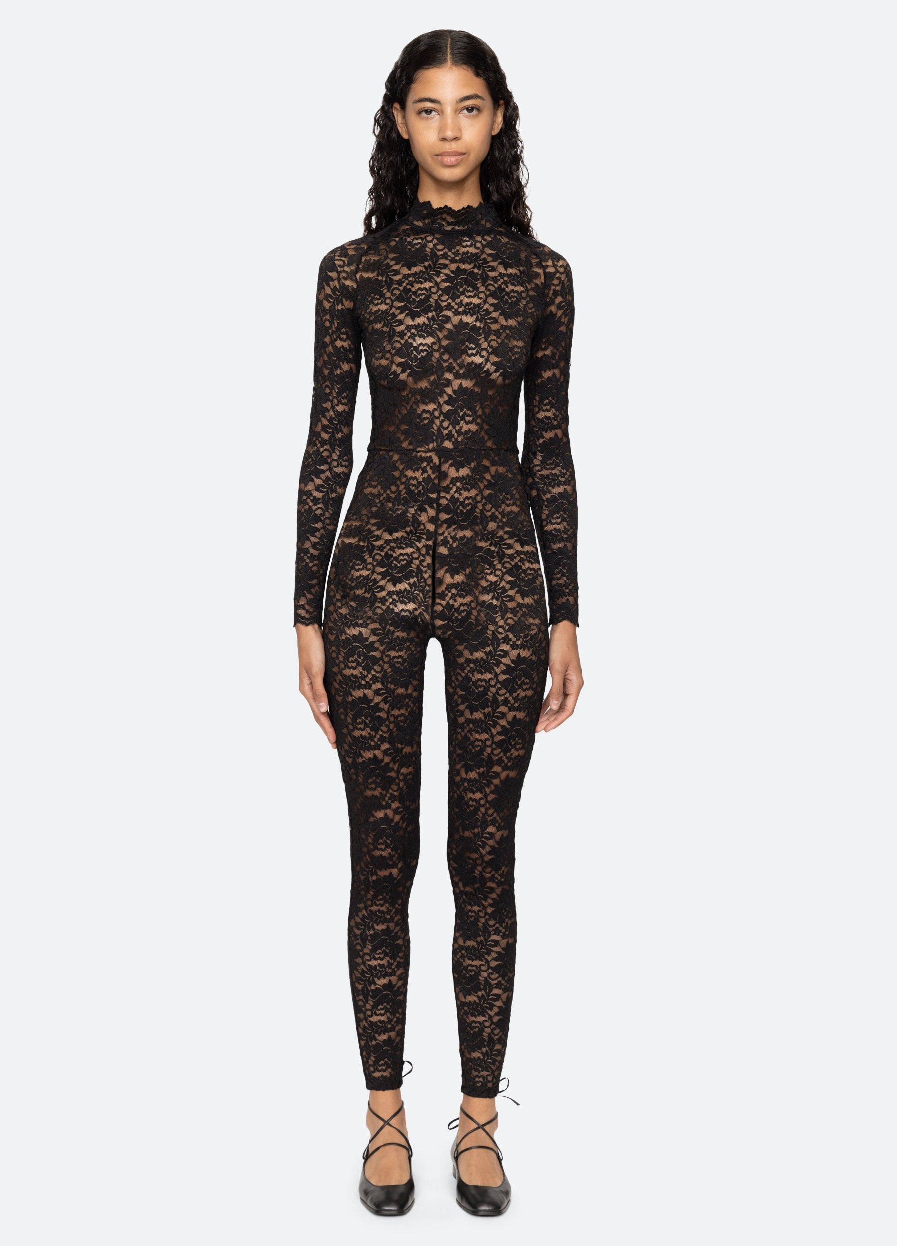 Lilian Catsuit Cream / Sea New York Sale