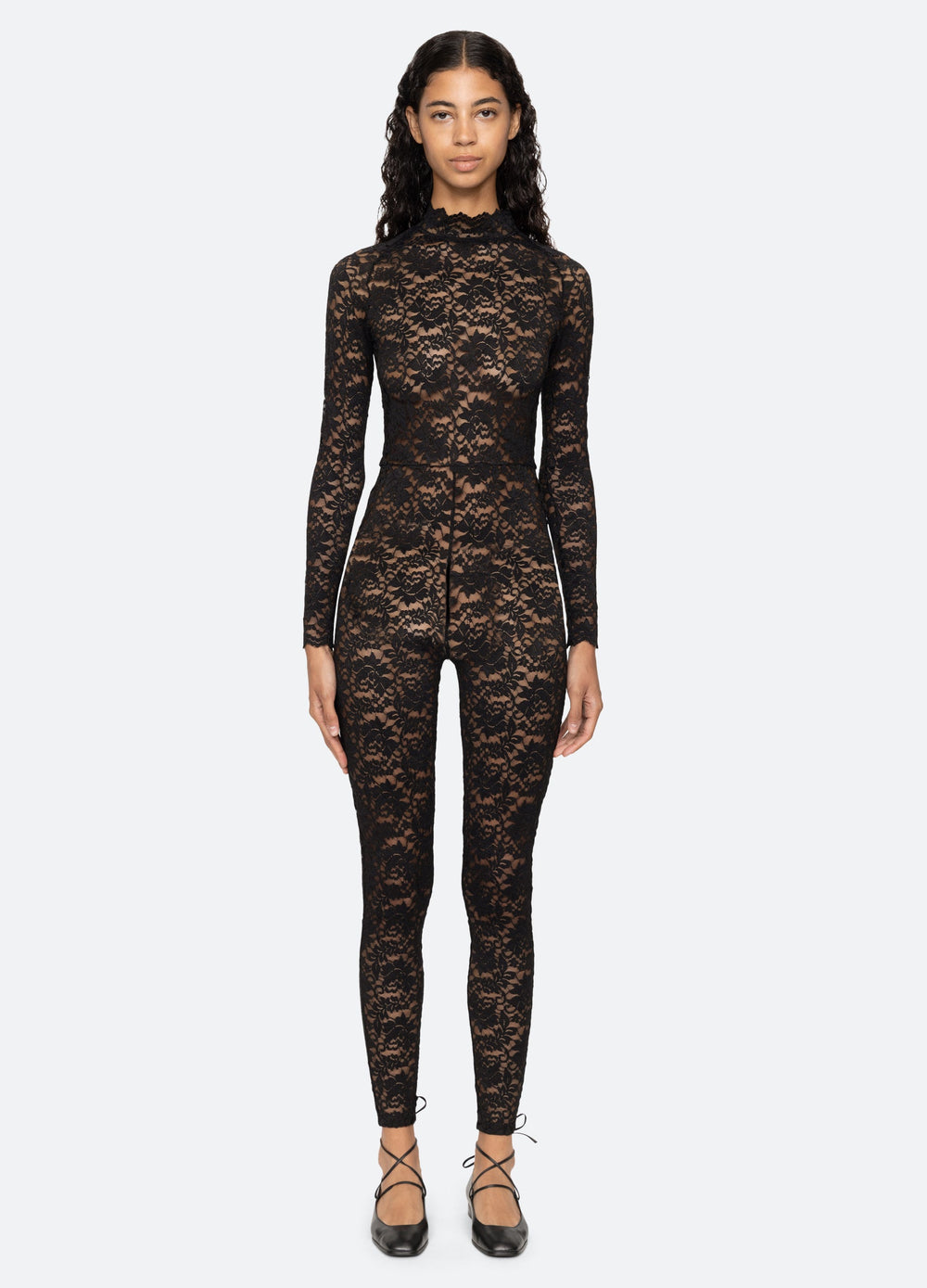 Lilian Catsuit Cream / Sea New York Sale