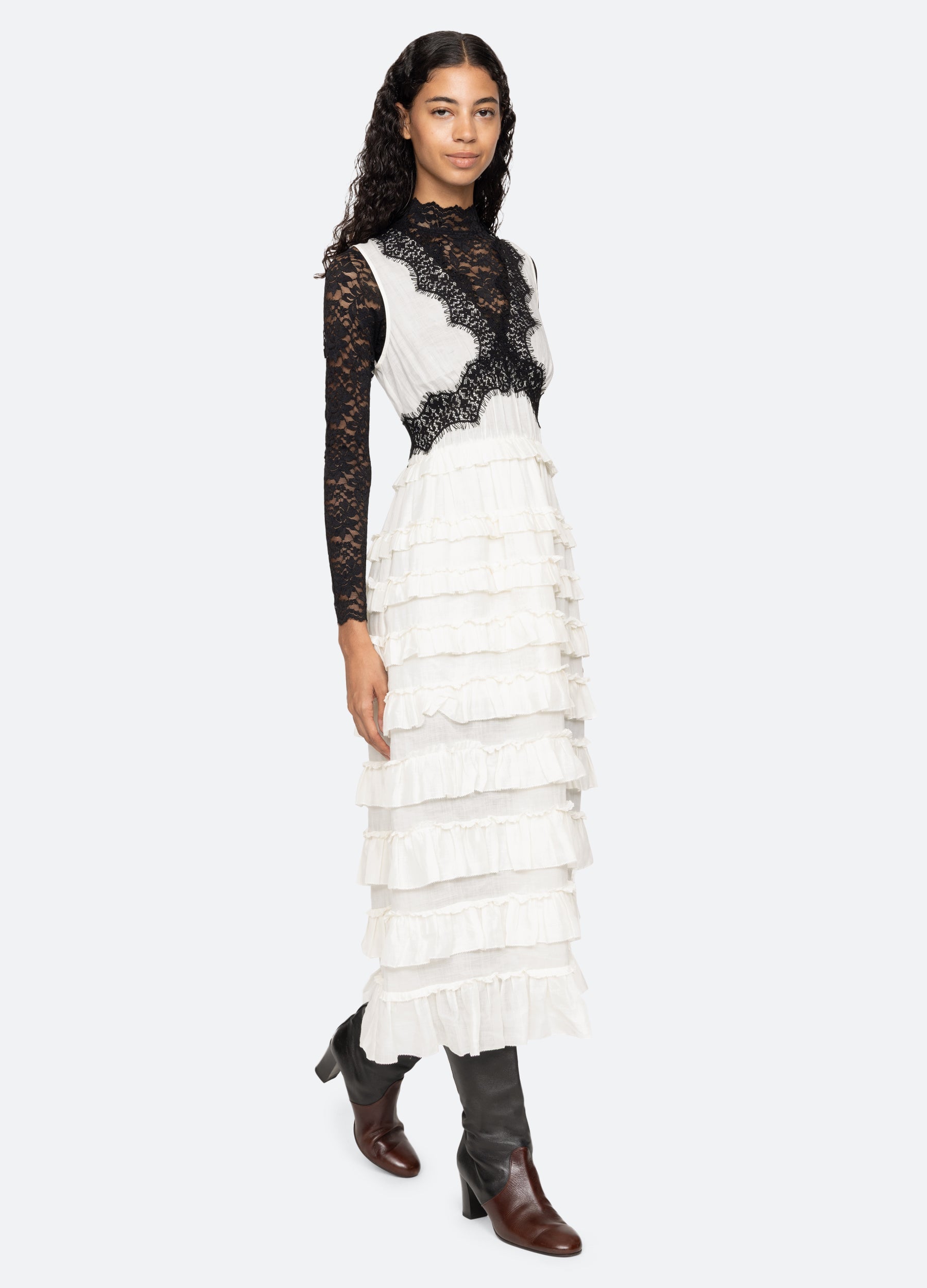 Lilian Catsuit Cream / Sea New York Sale