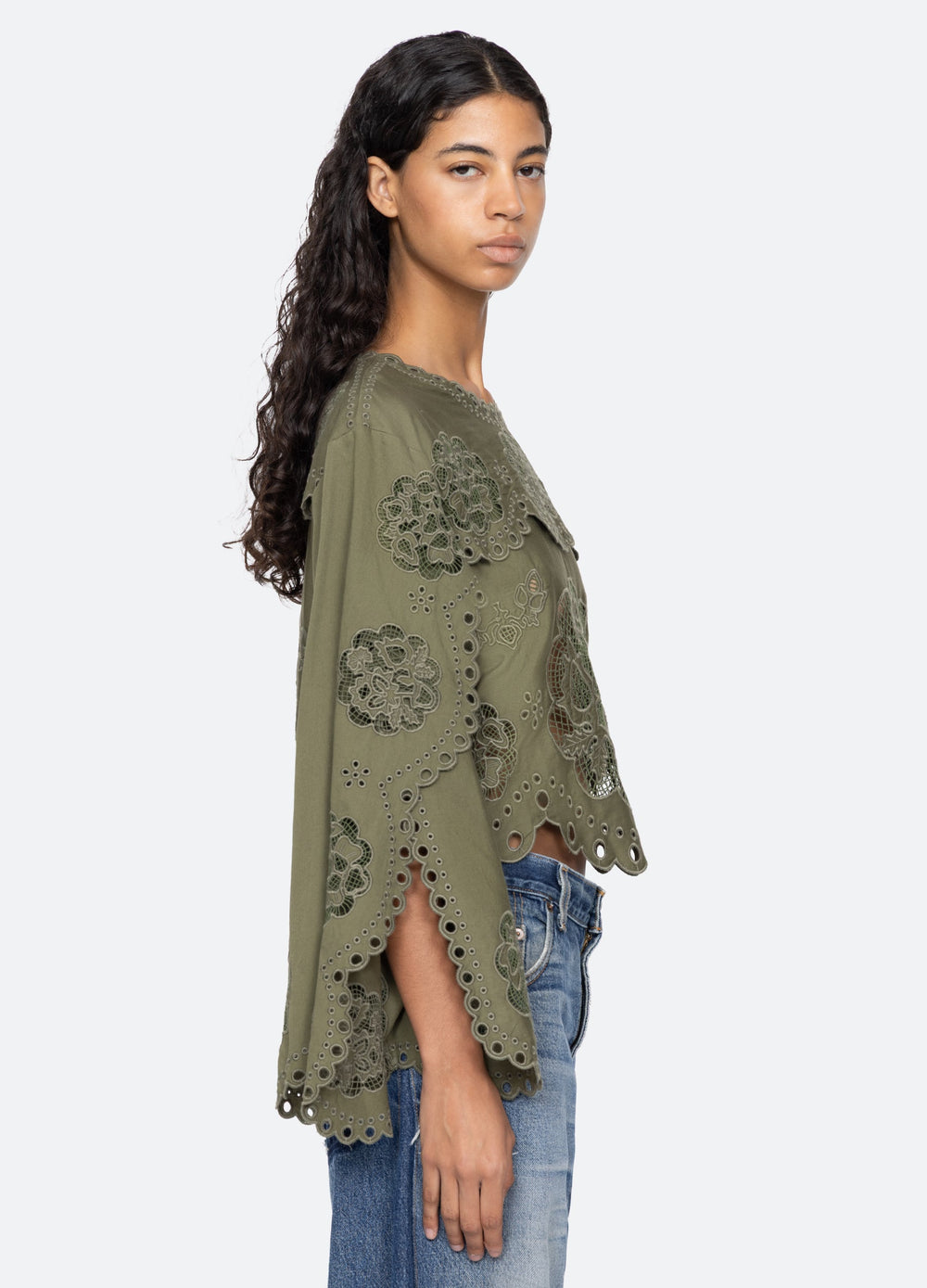Gardener L/S Top White / Sea New York Near me