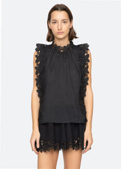 Eleannora Top Black / Sea New York Sale