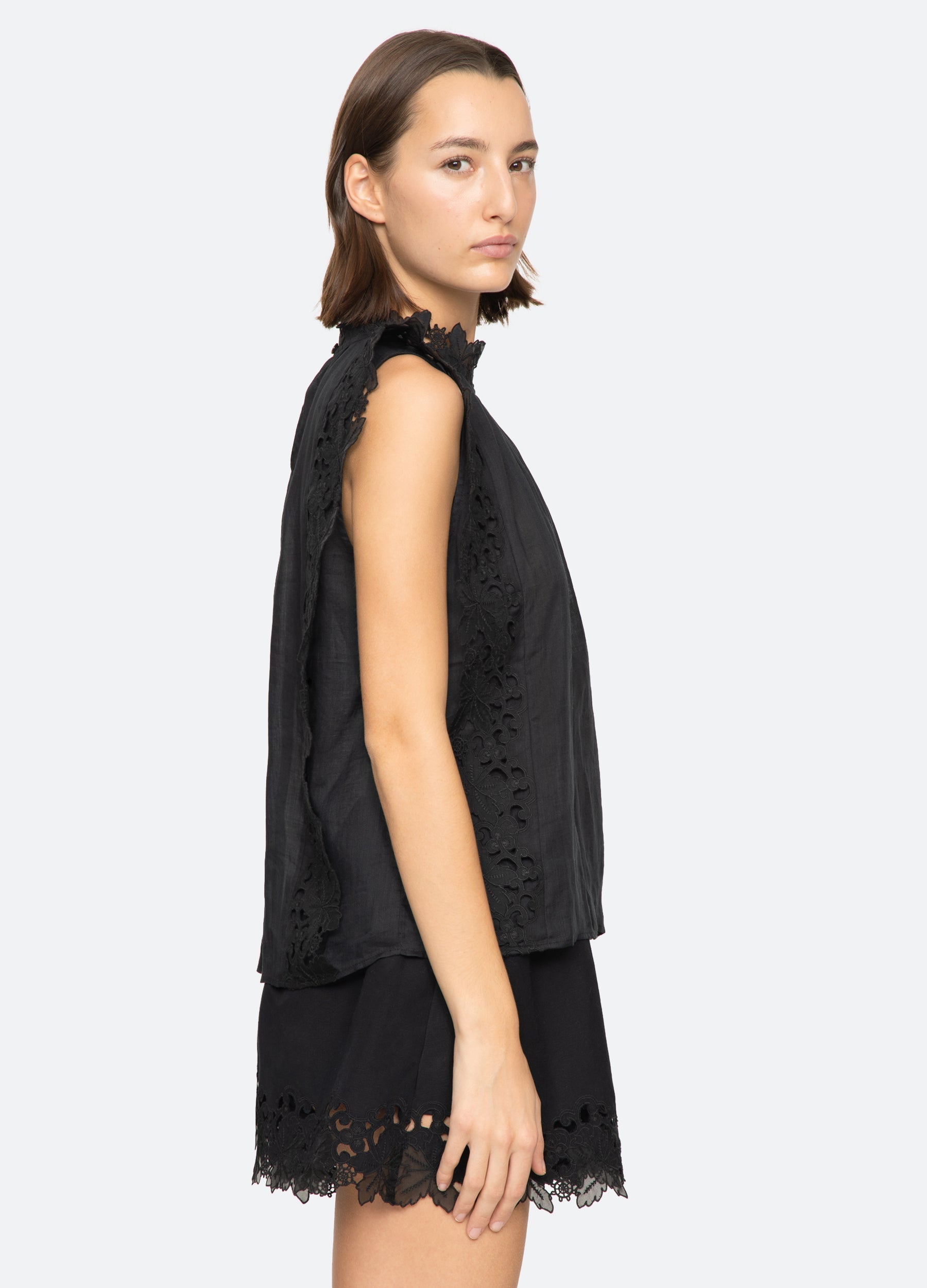 Eleannora Top Black / Sea New York Sale