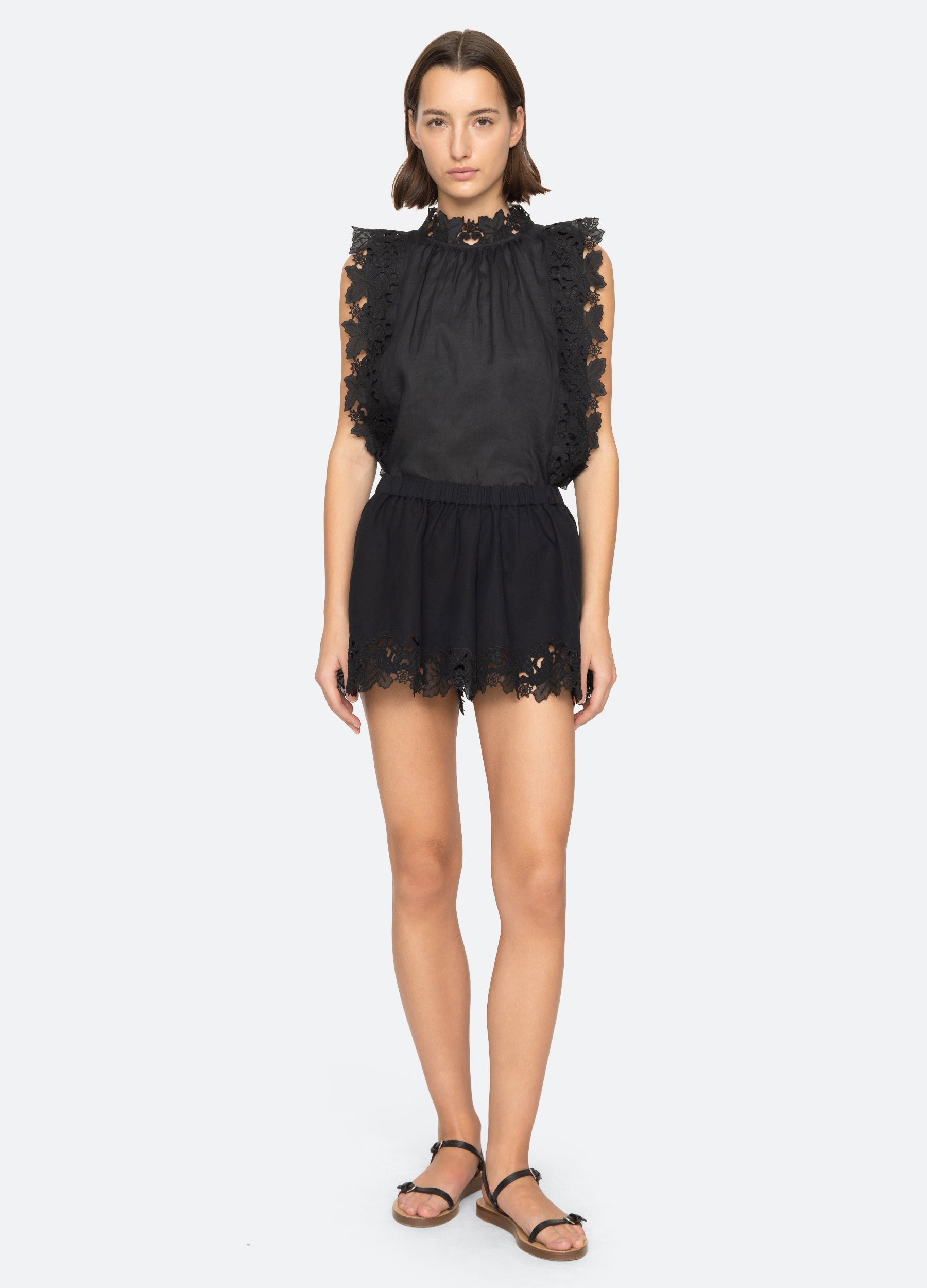 Eleannora Top Black / Sea New York Sale
