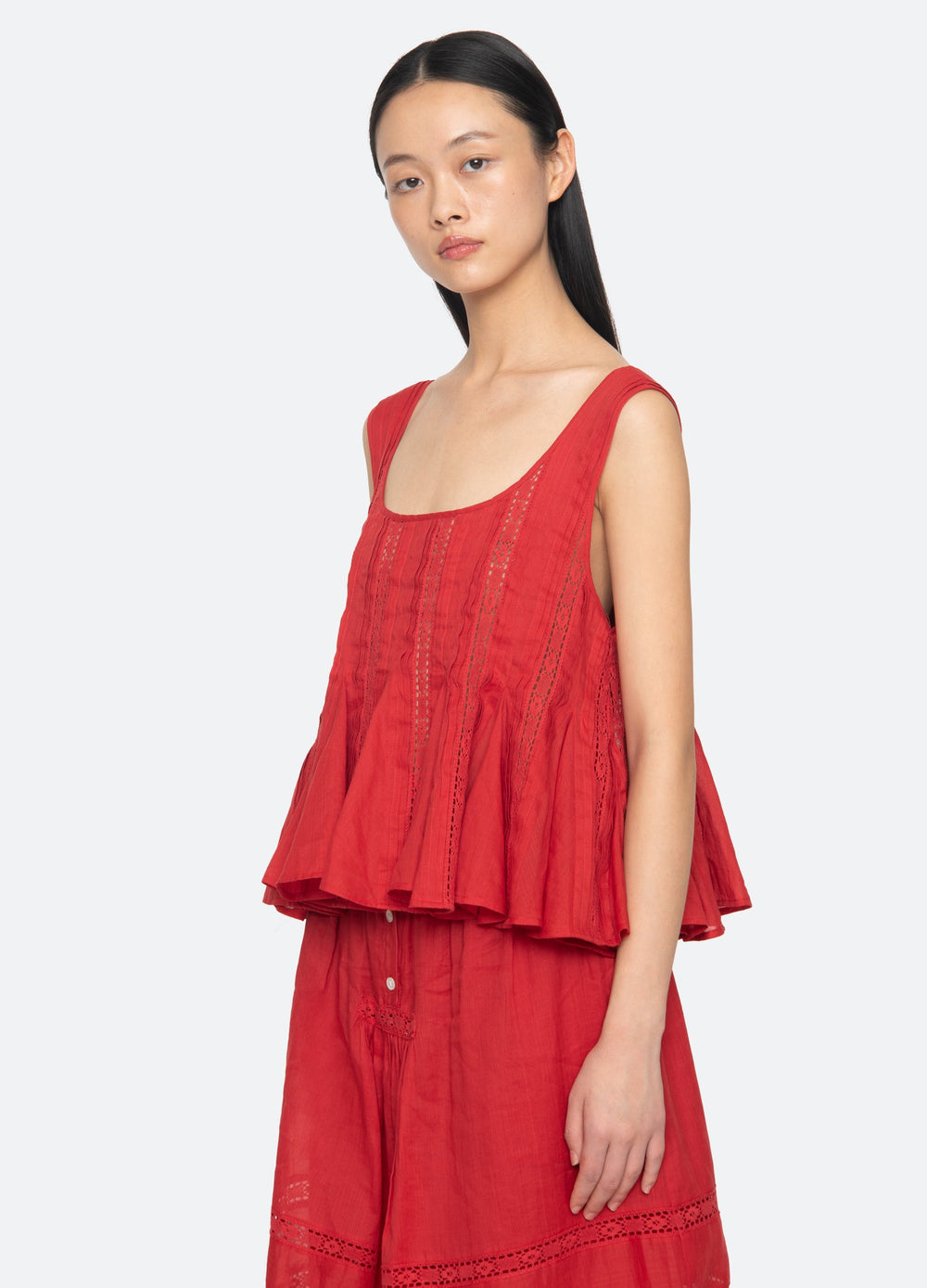 Pippa Top Cream / Sea New York