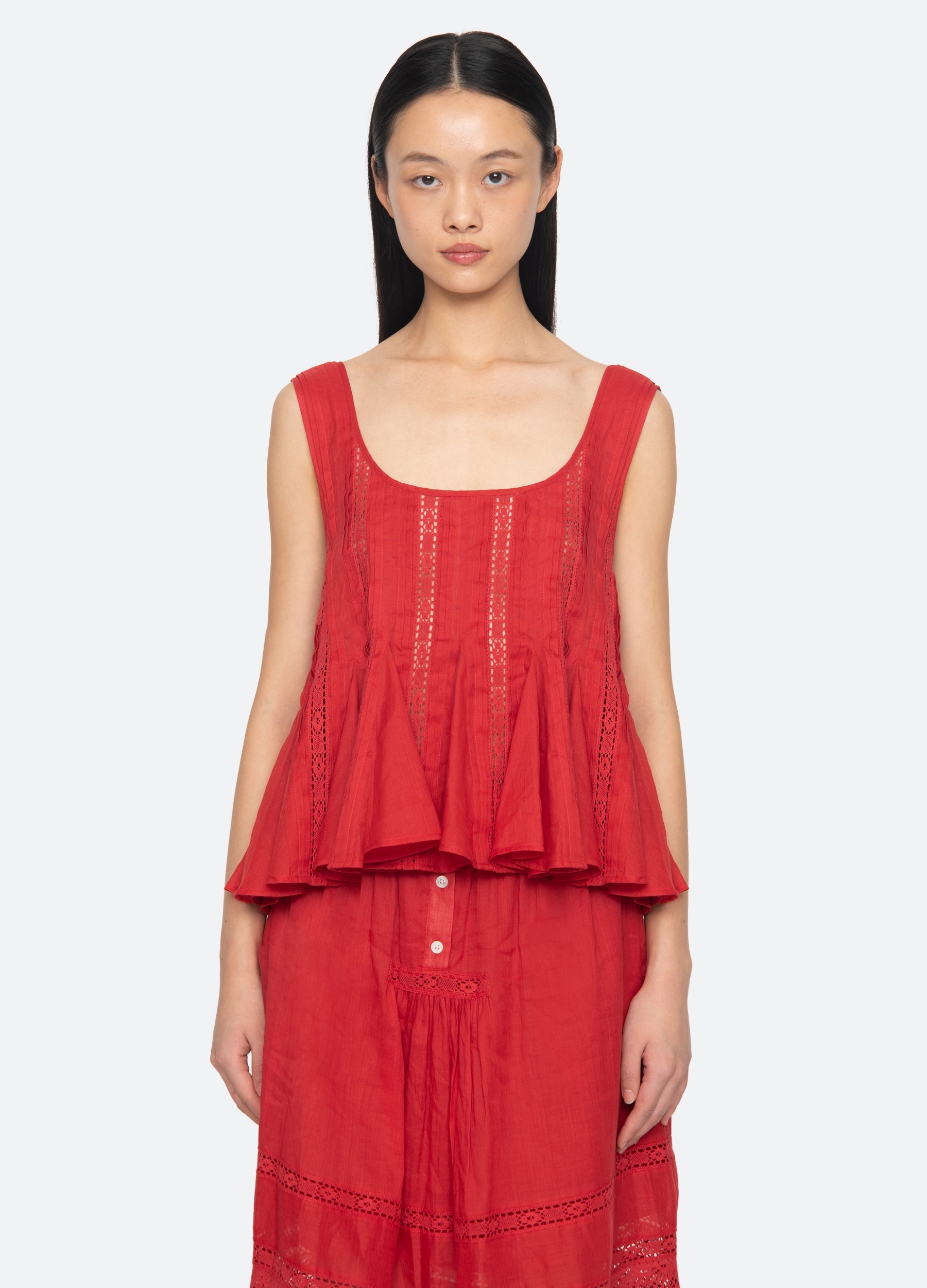 Pippa Top Cream / Sea New York