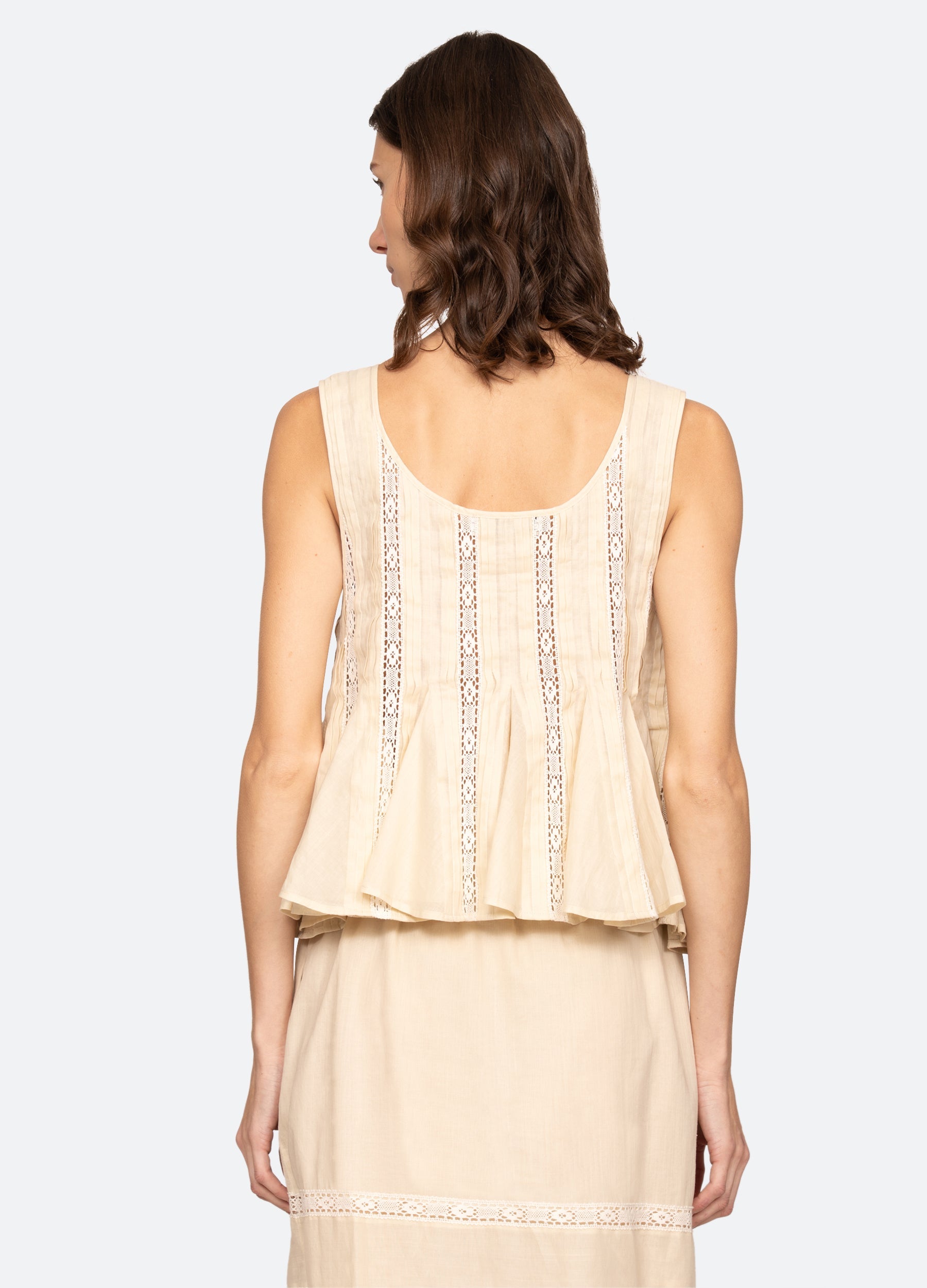 Pippa Top Cream / Sea New York