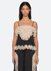 Ethel Camisole Black / Sea New York US