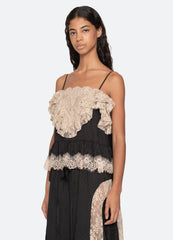 Ethel Camisole Black / Sea New York US
