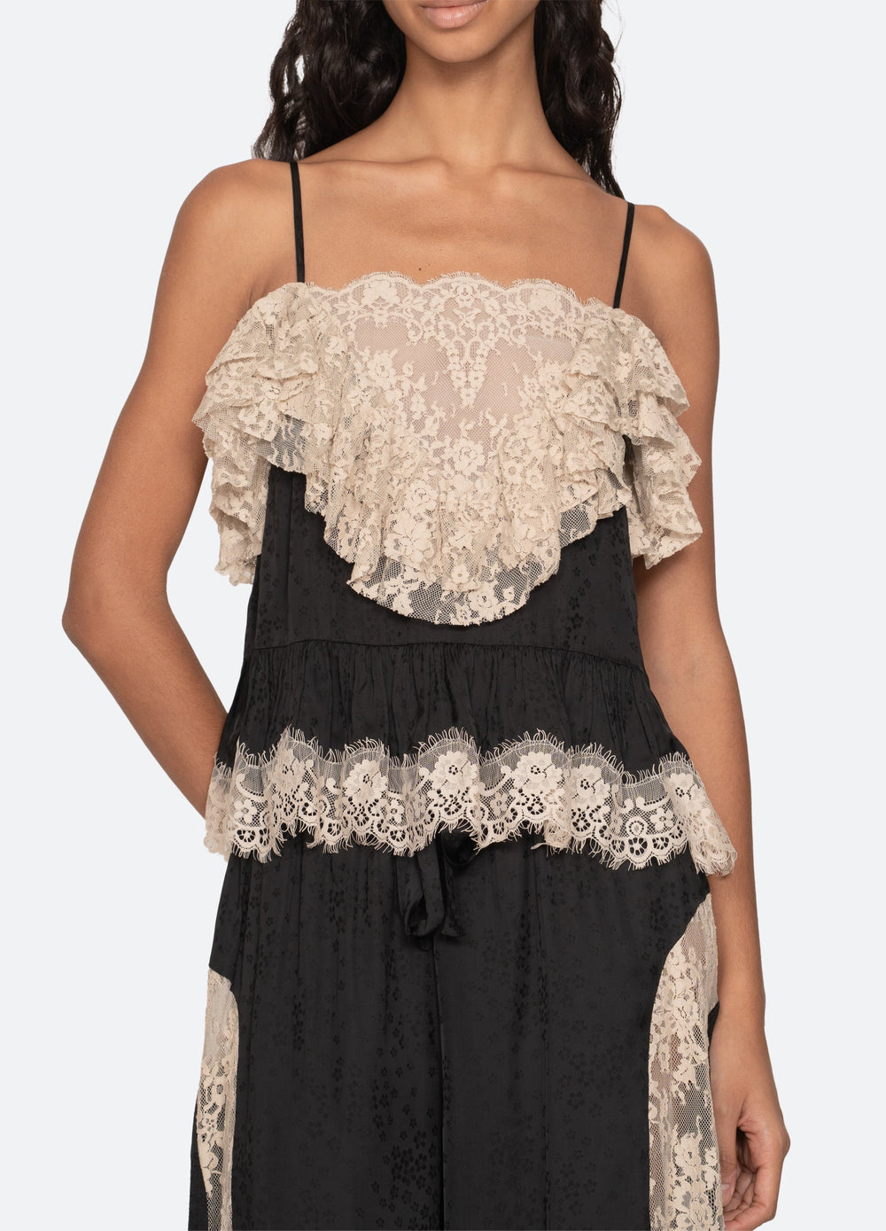 Ethel Camisole Black / Sea New York US