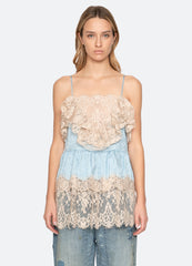 Ethel Tunic Top Blue / Sea New York Outlet