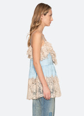 Ethel Tunic Top Blue / Sea New York Outlet