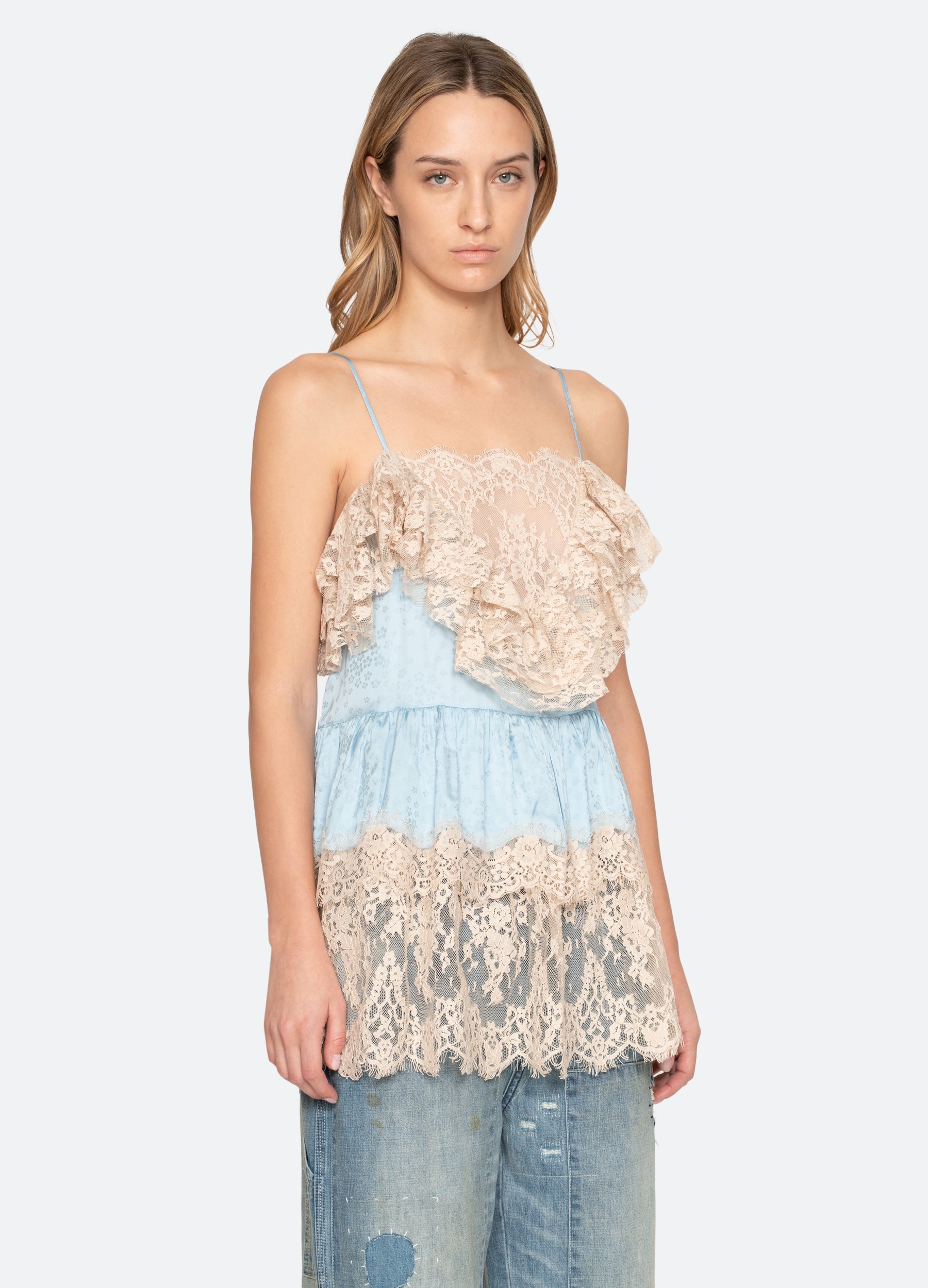 Ethel Tunic Top Blue / Sea New York Outlet