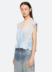 Ethel Top Blue / Sea New York Near me