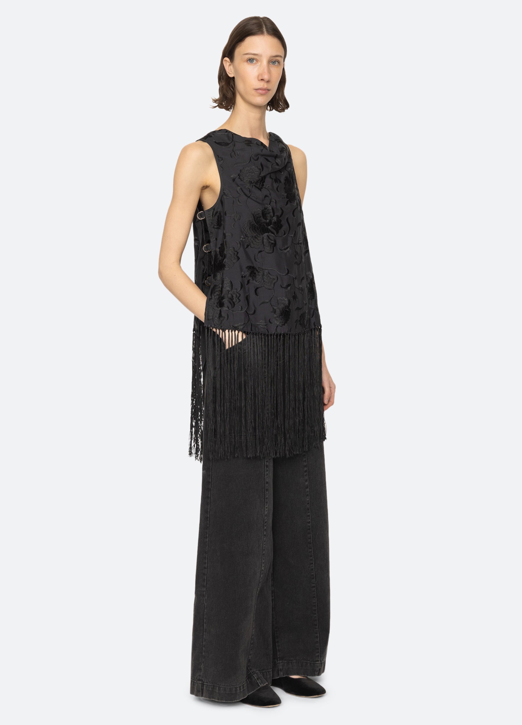 Priscilla Vest Cream / Sea New York Sale