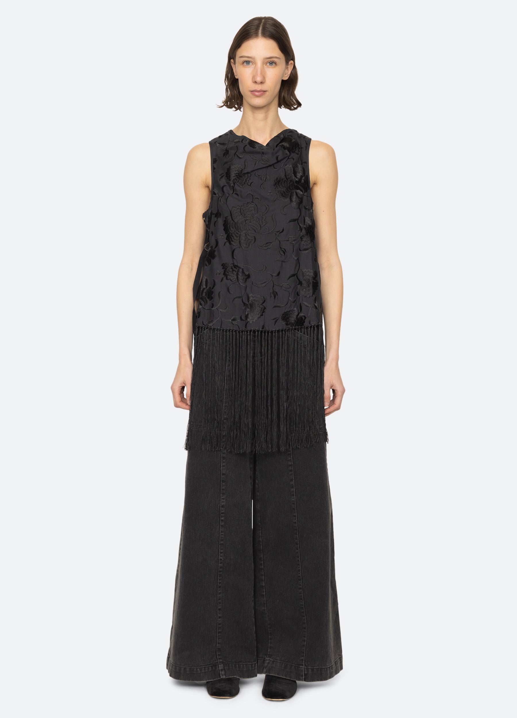 Priscilla Vest Cream / Sea New York Sale
