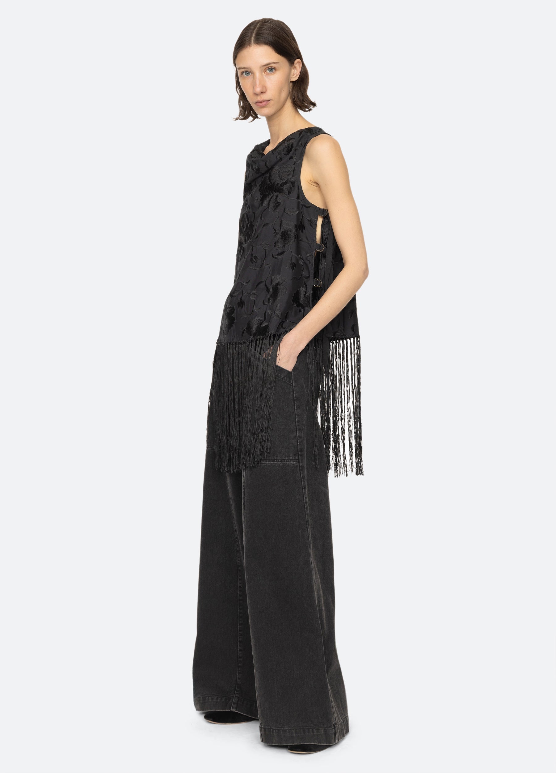 Priscilla Vest Cream / Sea New York Sale