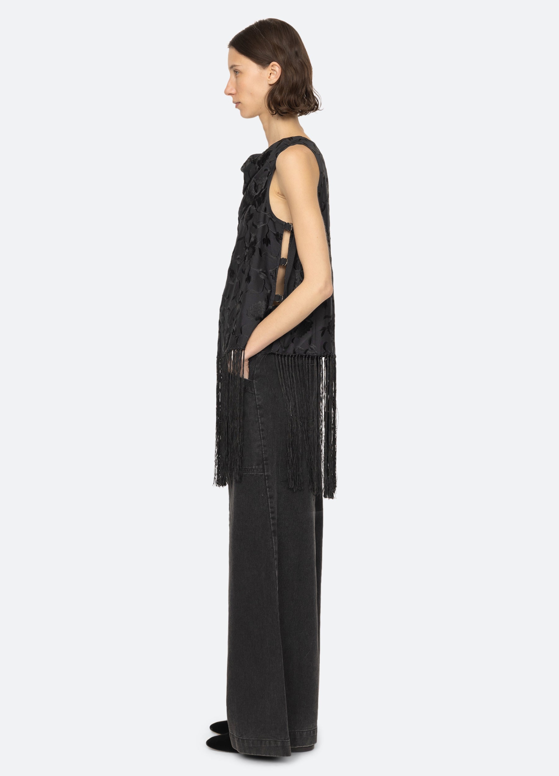 Priscilla Vest Cream / Sea New York Sale