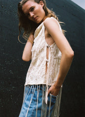 Priscilla Vest Cream / Sea New York Sale
