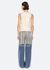 Priscilla Vest Cream / Sea New York Sale