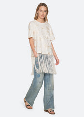 Rafina Combo T-Shirt White / Sea New York Outlet