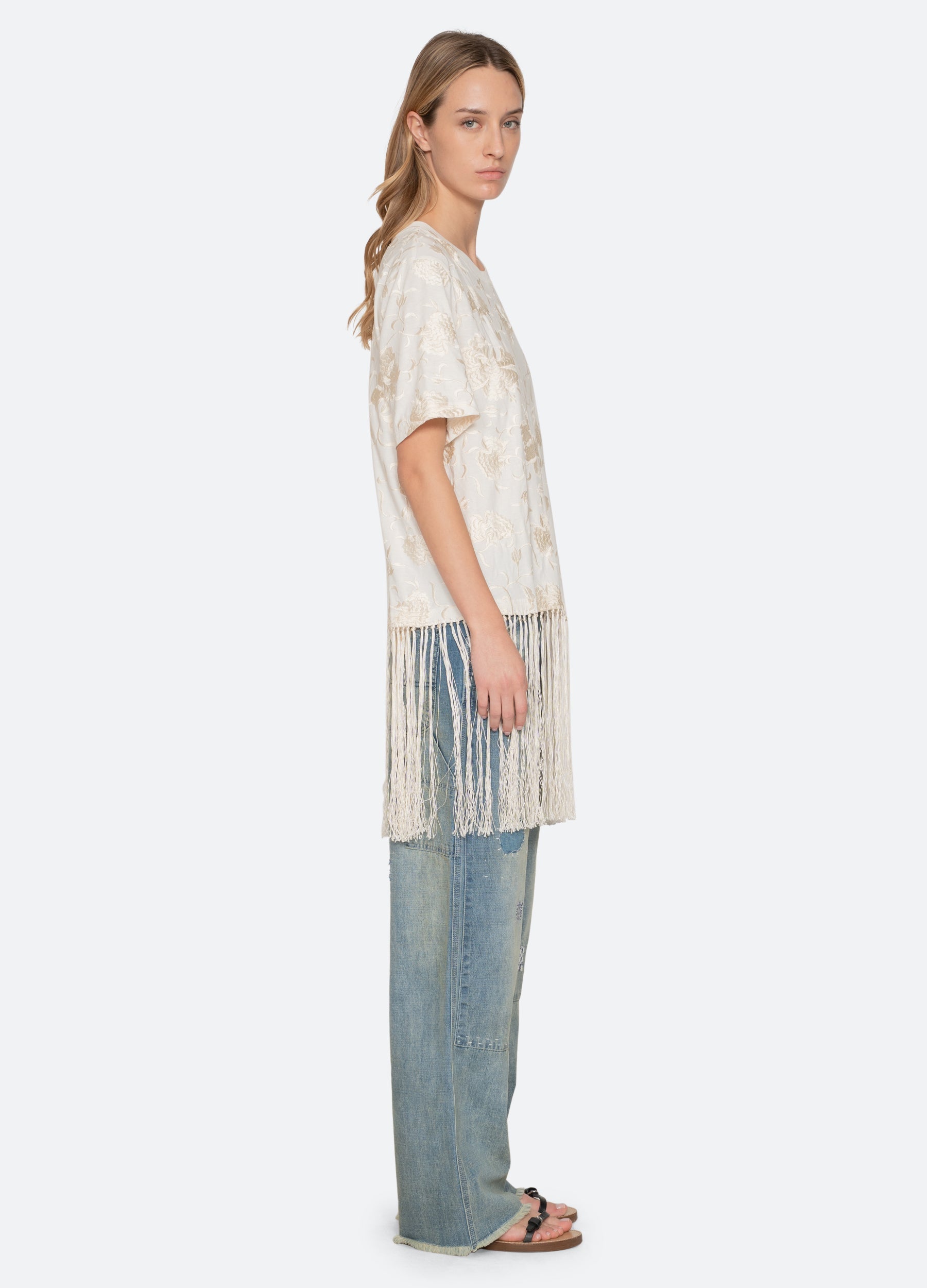 Rafina Combo T-Shirt White / Sea New York Outlet