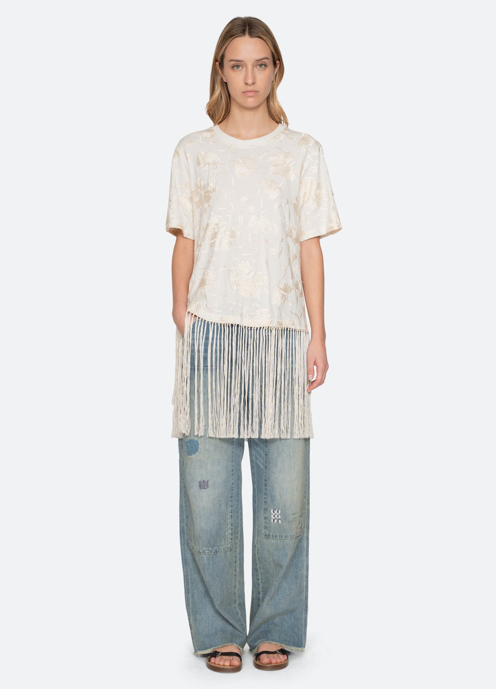 Rafina Combo T-Shirt White / Sea New York Outlet