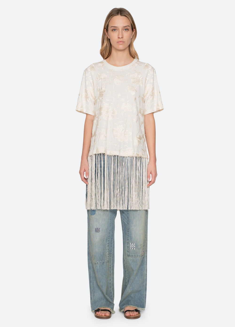 Rafina Combo T-Shirt White / Sea New York Outlet