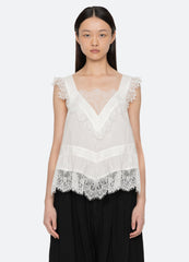 Hilda Top White / Sea New York US