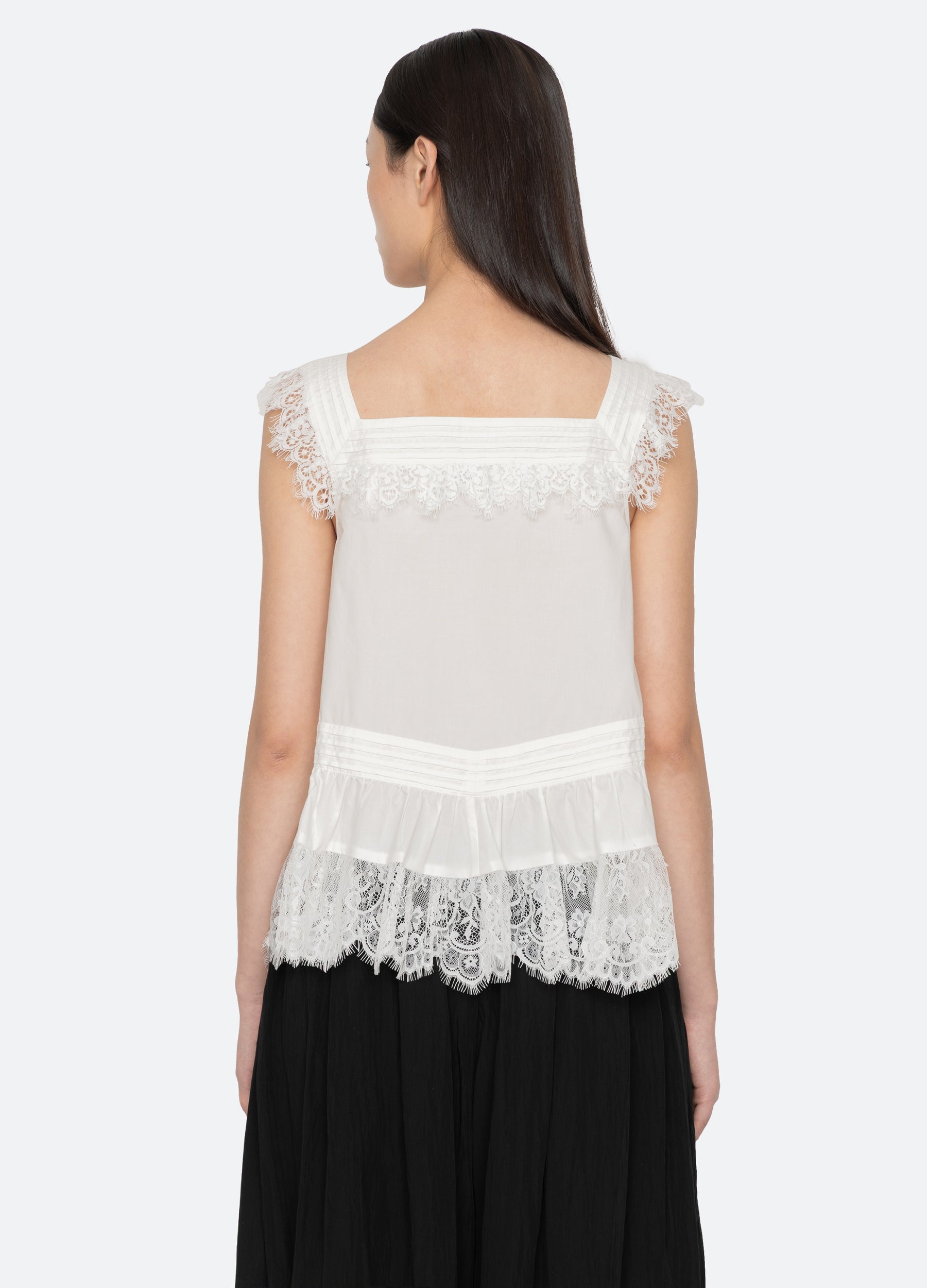 Hilda Top White / Sea New York US