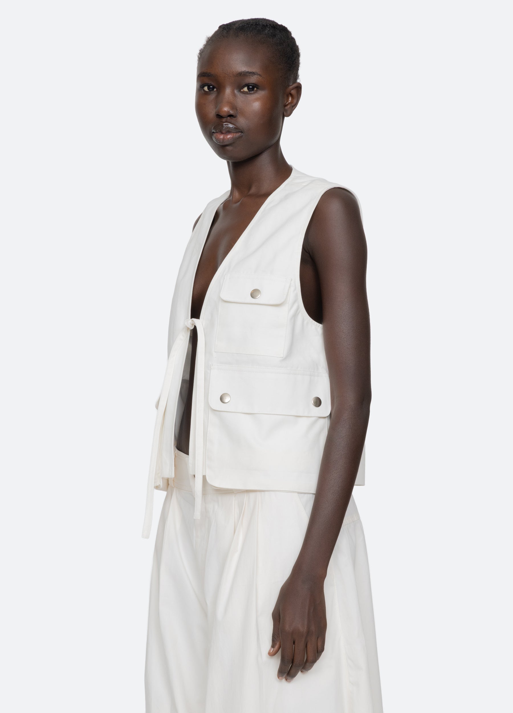 Lois Vest Cream / Sea New York Online