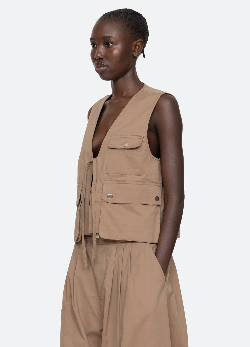 Lois Vest Cream / Sea New York US